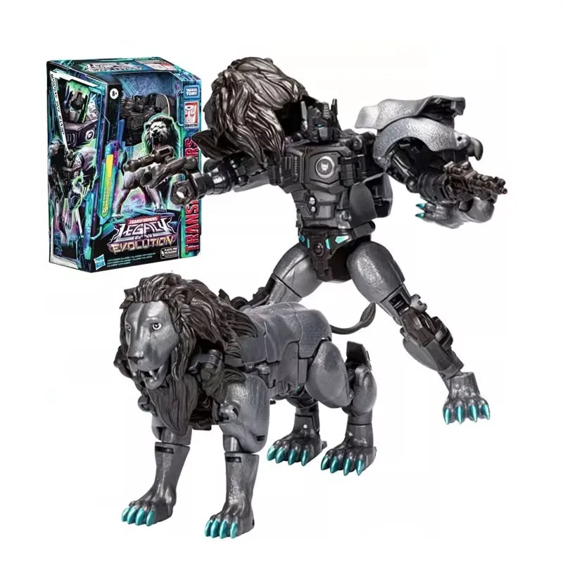 ハスブロオリジナルトランスフォーマーアニメフィギュアレガシー進化ホワイトライオンズオプティマスプライムアクションフィギュアのおもちゃ男の子女の子キッズギフト