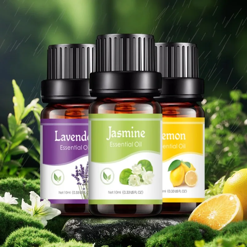 10ml Car Aromatherapy Essential Oil for Humidifiers Aromatherapy Diffusers Special Water-soluble Essential Oils  Car Freshener