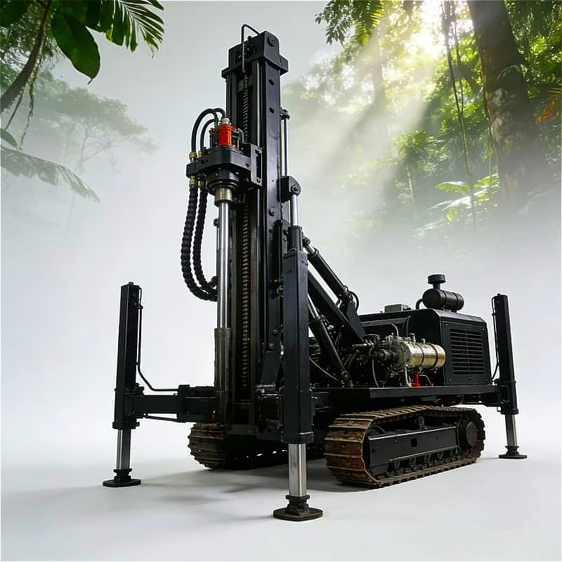 Rock Exploration Hydraulic High Torque Hydraulic Core Drill Rig Efficient Diamond Coring Mining Exploration Customized Hot Sale