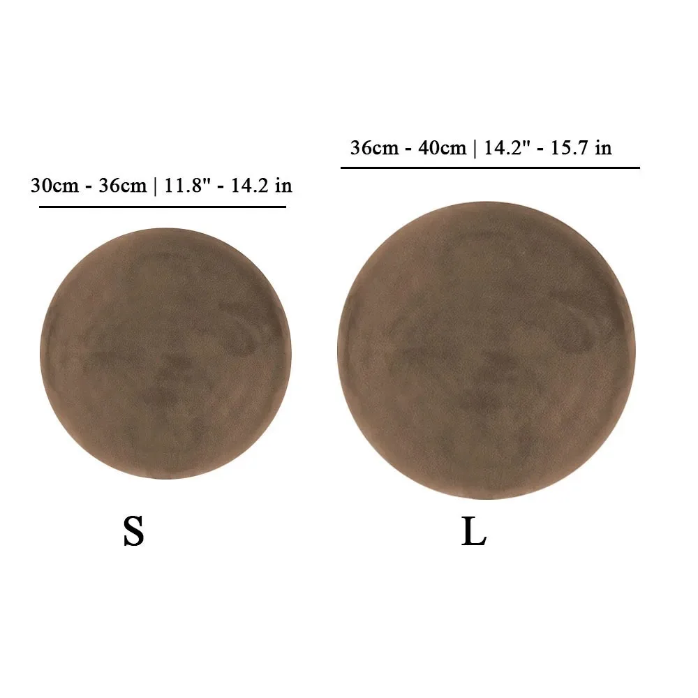 1PC Velvet Elastic Round Chair Bar Stool Cover Slipcover Protector Stretch Modern Anti-dirty Universal Stool Cover