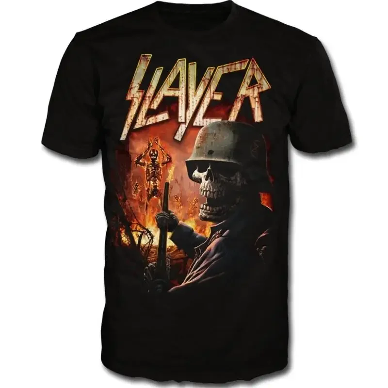 Slayer Torch Shirt S M L XL XXL TShirt Thrash Metal Official Band Tshirt