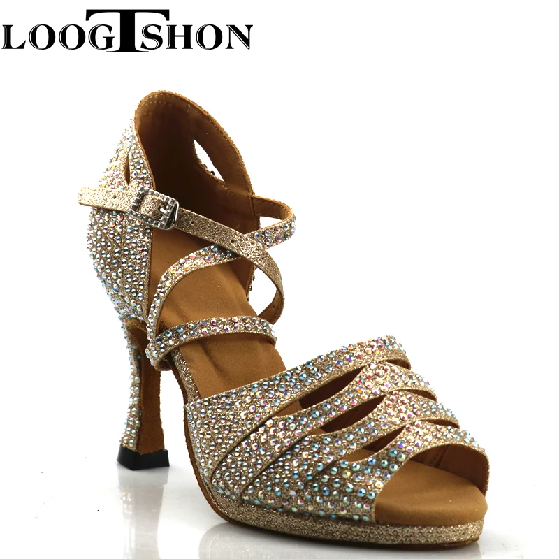 LOOGTSHON Latin wasser plattform tanzen schuhe frau mode schuhe High Heels Jazz Schuhe heels für mädchen frauen plattform schuhe...