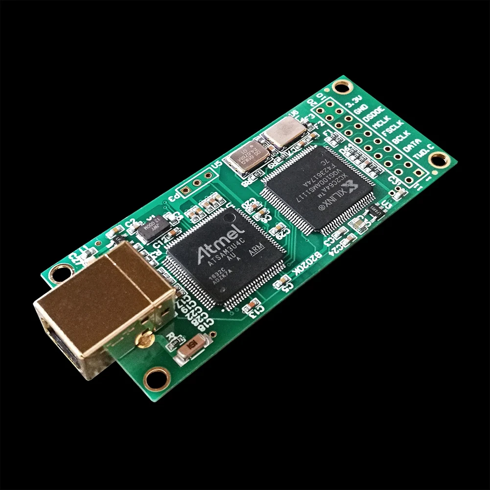 Amanero Combo384 Module DSD512/PCM384 32Bit for AK4497 ES9038 AK4493 Decoders (Standard Crystal)