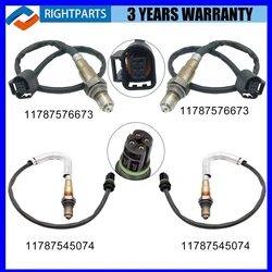 Вверх + потоковый кислородный датчик для BMW 550i GT 650i 750i 750Li Alpina B6 B7 X5 X6 4.4L 11787576673 11787545074 234-5026 234-4876
