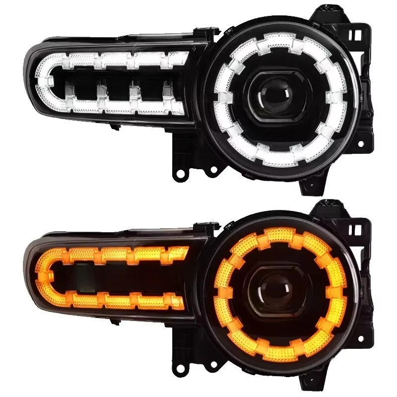 

2007-2020 Automotive Light Emitting Diode Headlights DRL Headlights Plug and Play Upgrade Dynamic Headlights