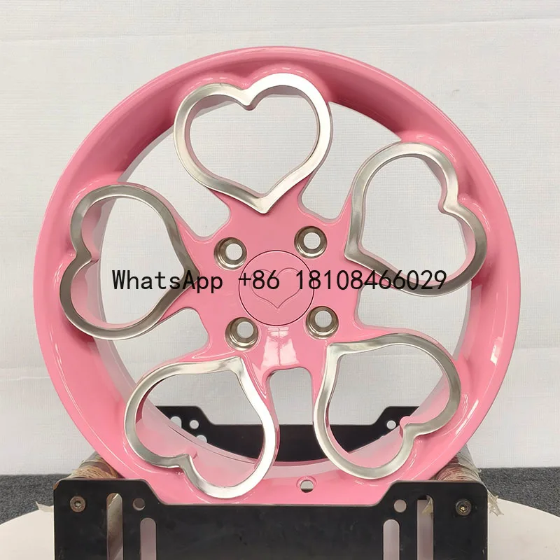 Pink Forged Wheels 15 16 17 18 Inch Custom Chrome 8 8.5 9 9.5 10.5 Width Custom Wheel for BMW Audi Mercedes Benz porsche 911