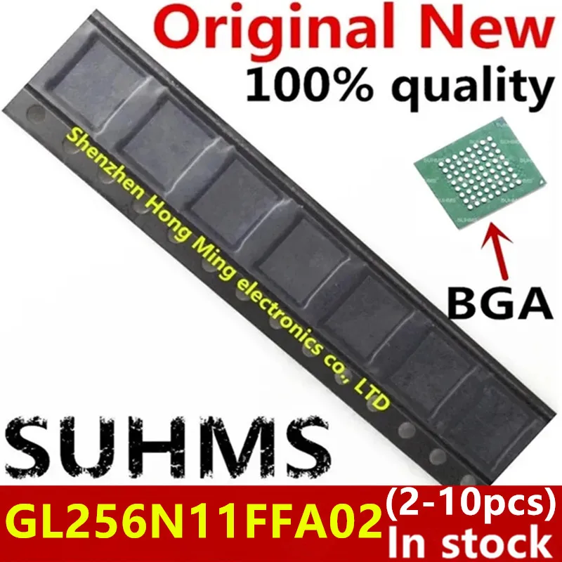 

(2-10piece)100% New GL256N11FFA02 S29GL256N11FFA02 BGA Chipset