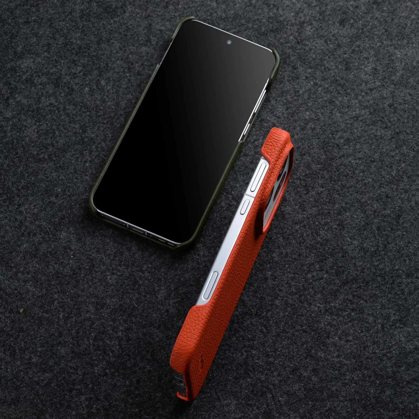 Etui Melkco z prawdziwej skóry bydlęcej do OPPO Find X9 Ultra Pro, wysokiej jakości ręcznie robione skórzane etui biznesowe, ochronna tylna obudowa. — zdjęcie produktu 5