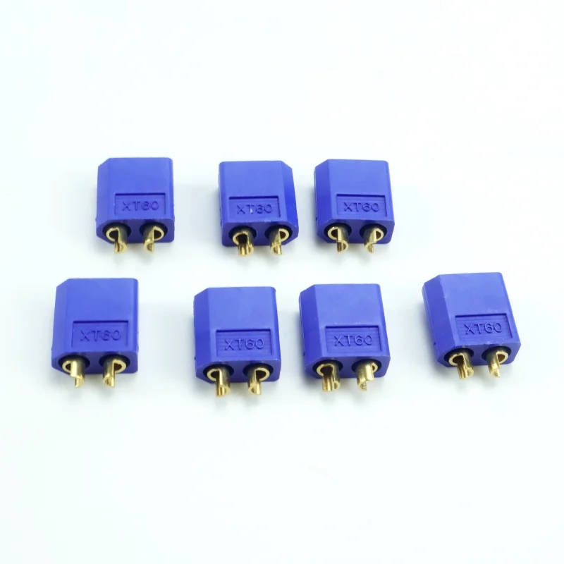 5 paar nieuwe XT60 blauwe plug en bullet connector terminals XT60 RC lithiumbatterij waterdichte elektrische connectoren draadklemmen