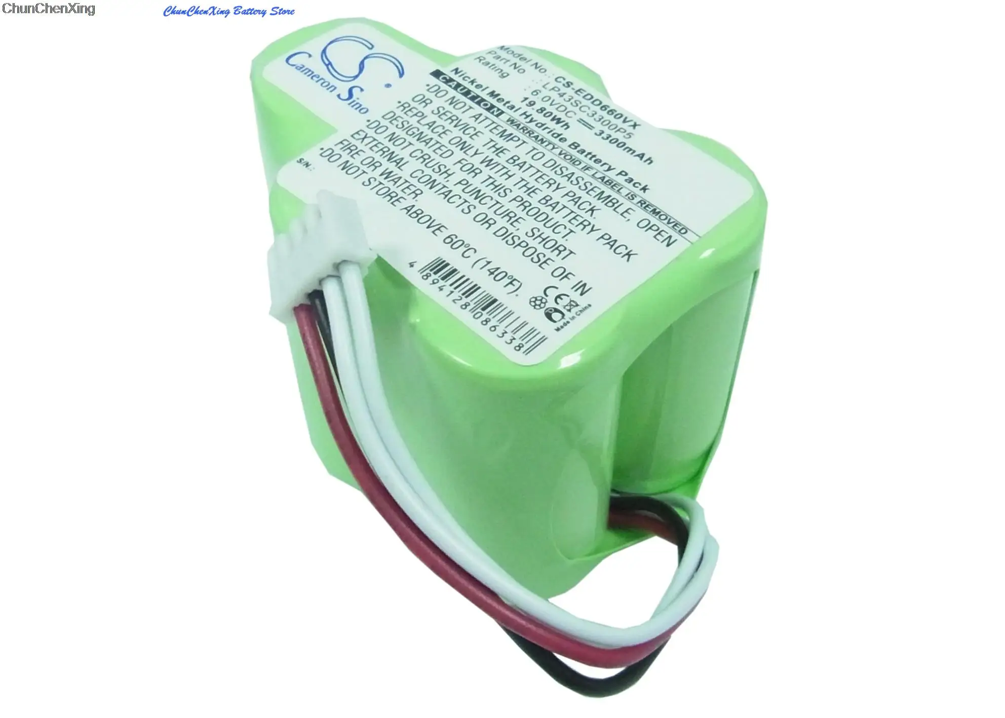 Cameron Sino 3300 mAh Akku für COD 35601130 , RB001, LP43SC3300P5 Für Ecovacs Deebot D650, D660, D680, D710, D720, D730, D760