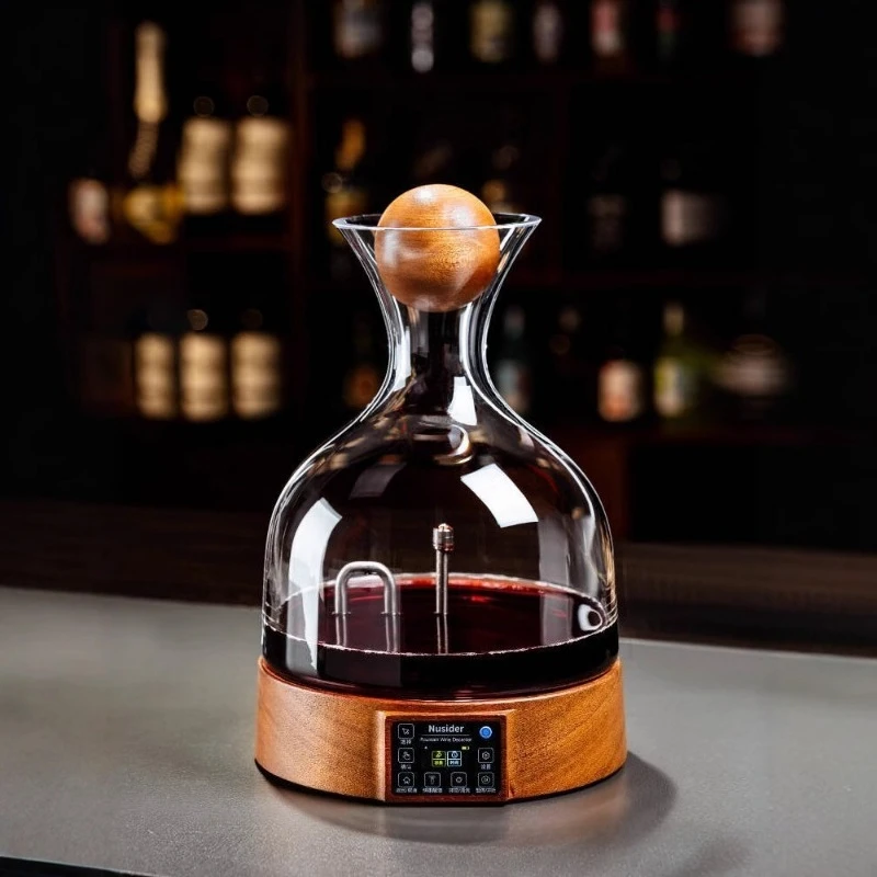 Suitable for high-end electric red wine decanter, household light crystal glass quick atomizer pot