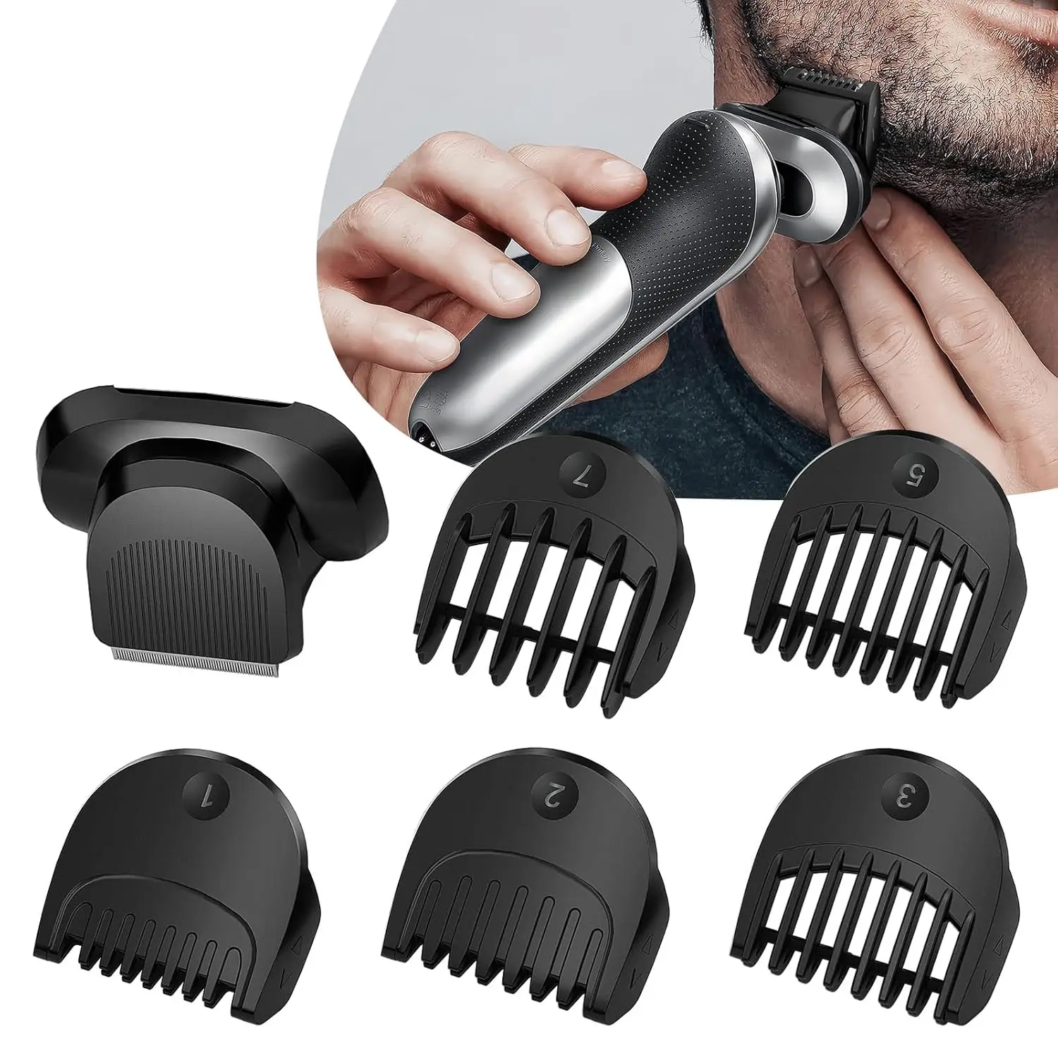 Trimmer Head for Braun Series 5, 6 ,7 Electric Shavers 6020s, 6040cs, 6072cc, 6075cc, 6090cc, 7020s, 7025s, 7027cs, 7071cc, 7075