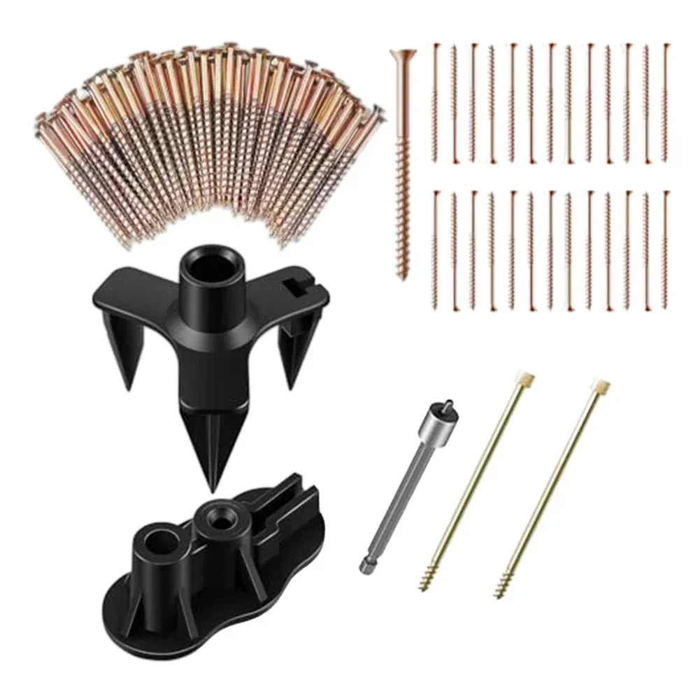 Eliminate Squeaky Noise Floor Repair Kit With Tools Screws For Wood Vinyl Floors Garden Furniture Sets Floor Repair Kit