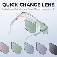 Hot selling 2402-2480MHz Rokid Air Ar smart glasses with 120 inch screen and 1080p Ol smart glasses