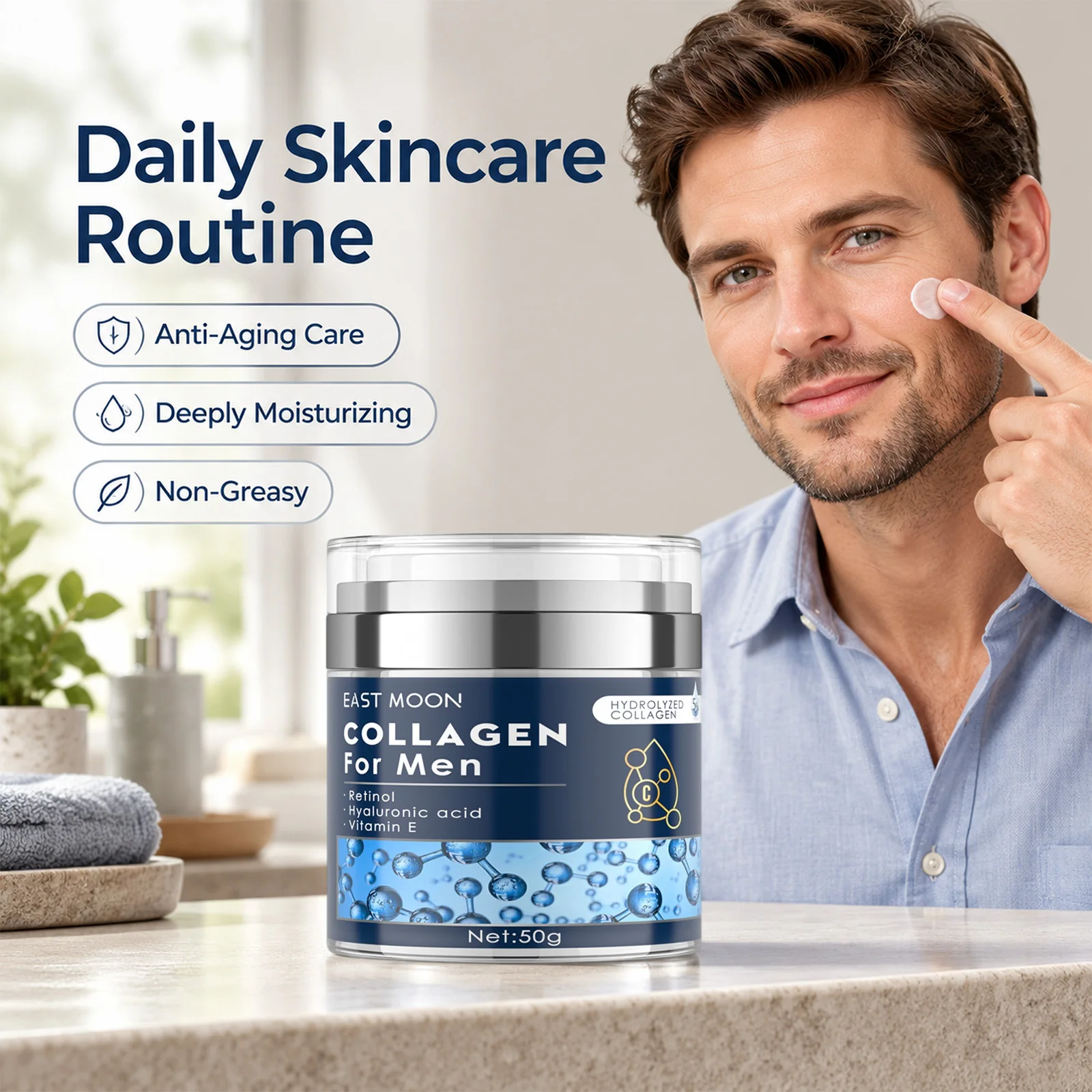 Retinol Anti Wrinkle Cream - Crème visage au rétinol et au