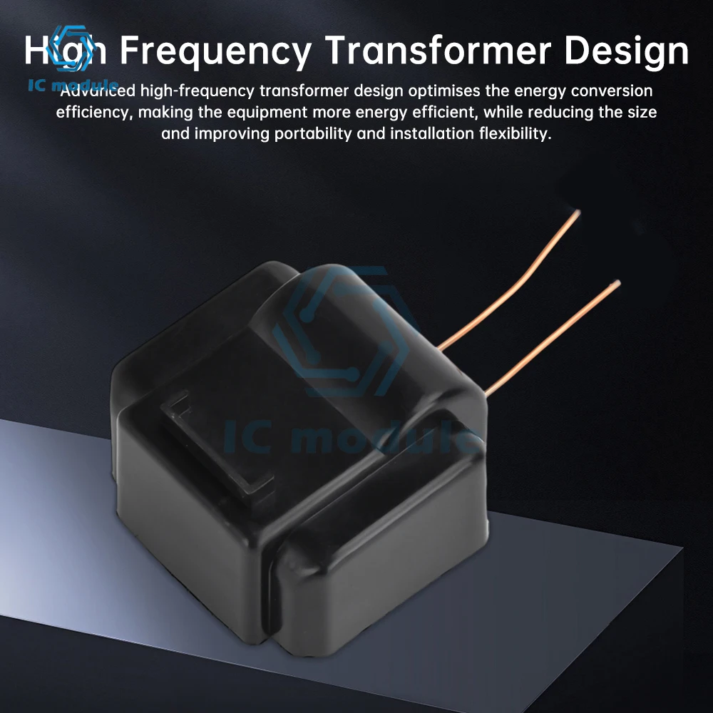 24V to 20KV High-power High-voltage Package High-frequency Transformer Ignition Coil Transformer DIY Kit