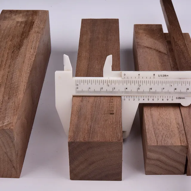 North American Black Walnut Solid Wood Strips Fully Polished Raw Timber Thin Planks for DIY Frame Handmade Woodworking Crafts 4