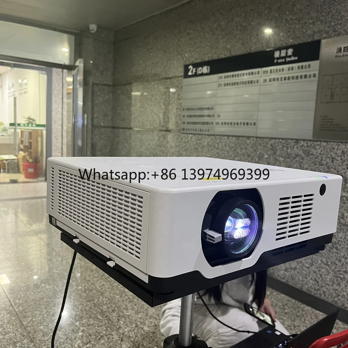 360 Degree Projection WUXGA 4K 6500lumen Laser Projector for 3D Projection Mapping