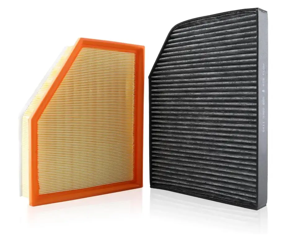 فلتر هواء المحرك والمقصورة لسيارة BMW X3 2.0L 3.0L 2018-2024، لسيارة BMW X4 2019-2024 استبدال 13718577171 64119382886 #2