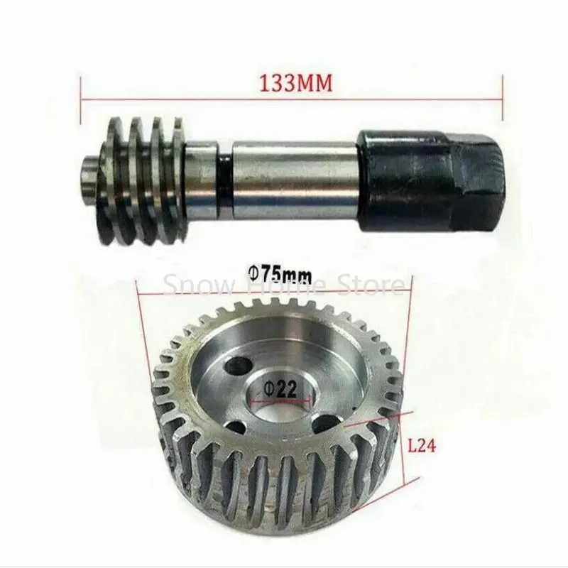 CNC Milling Machine Parts -Adjustable Worm +Turbine Gear for Bridgeport Mill Tool