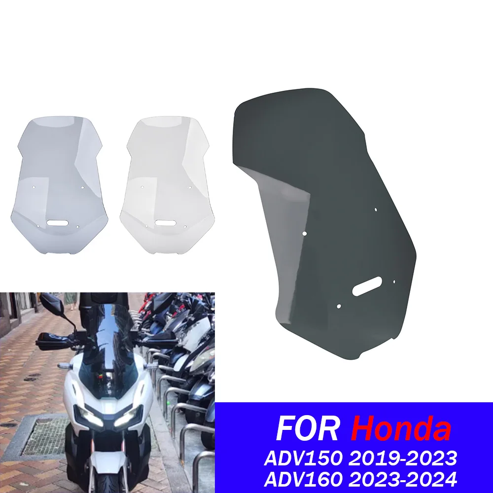 

For ADV150 ADV160 Windshield Windscreen Wind Deflector Air Screen Shield For Honda ADV 150 160 2023-2024 Motorcycle Accessories