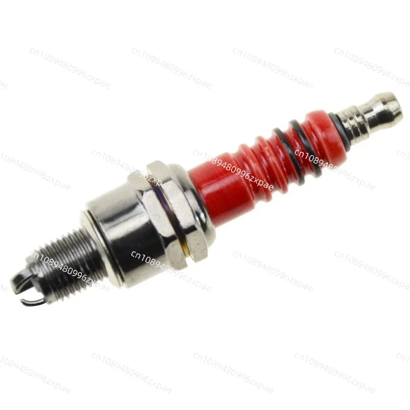 3 Electrode 3 Prong Spark Plug A7TC For 50cc 70cc 90cc 110cc Motorcycle Engine Replacement Part