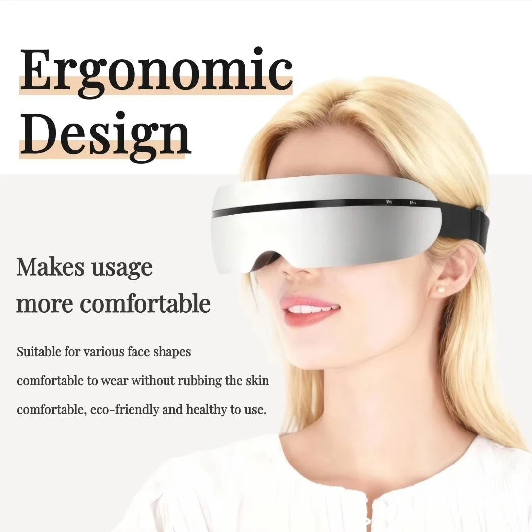 Factory New Design Microcomputer Myopia Prevention Eye Massage Device, Drug-Free Physiotherapy, ABS Material, Type-C USB Plug