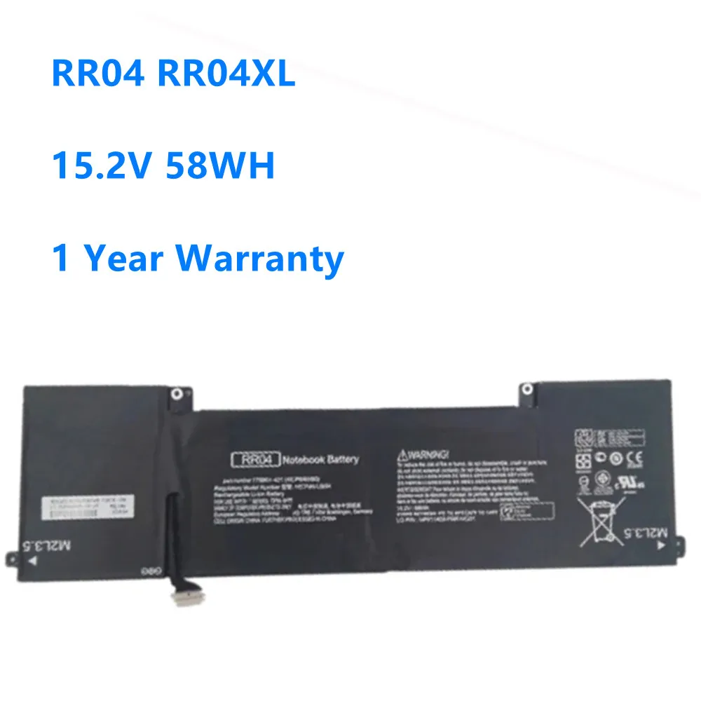 

RR04XL RR04 15.2V 58WH 3720mAh Laptop Battery For HP 15-5014TX 15-5016TX 778978-006 HSTNN-LB6N