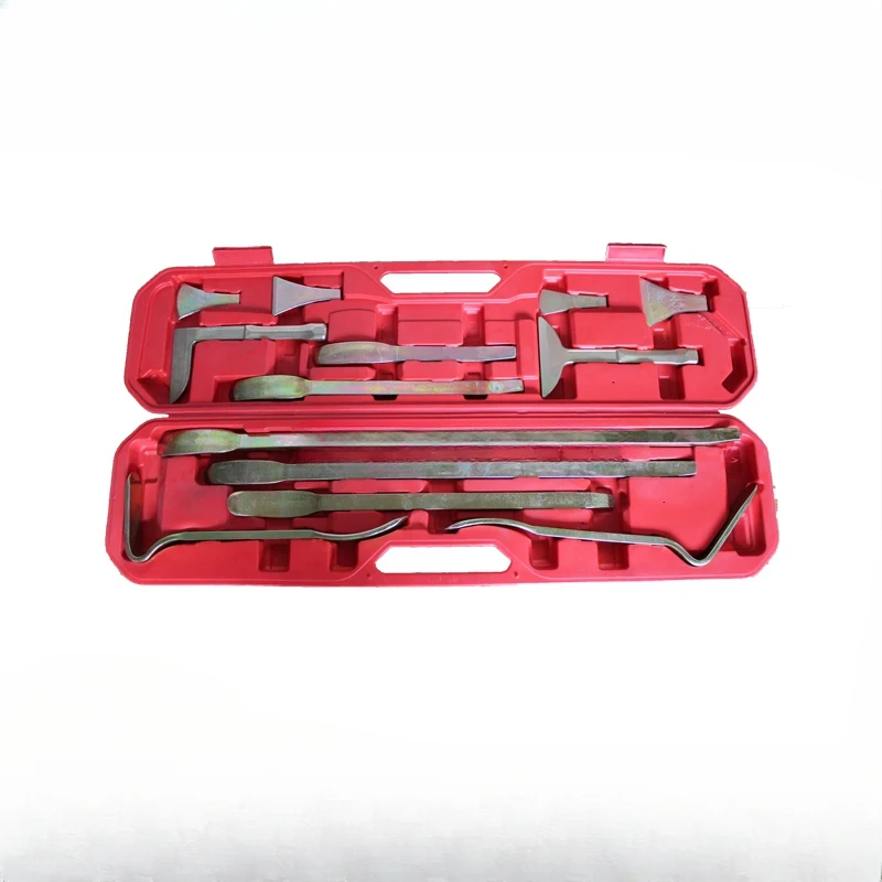 wholesale 13Pcs Durable heavy duty automotive Body Pry Bars Lever bar dent and body repair Tool