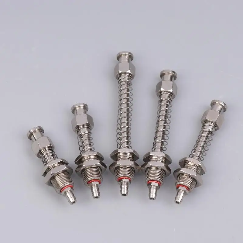 M12 Extended Thread Air Admission Sucker Buffer Connecting Rod Tool Suitable for Machine Maintenance Scenes
