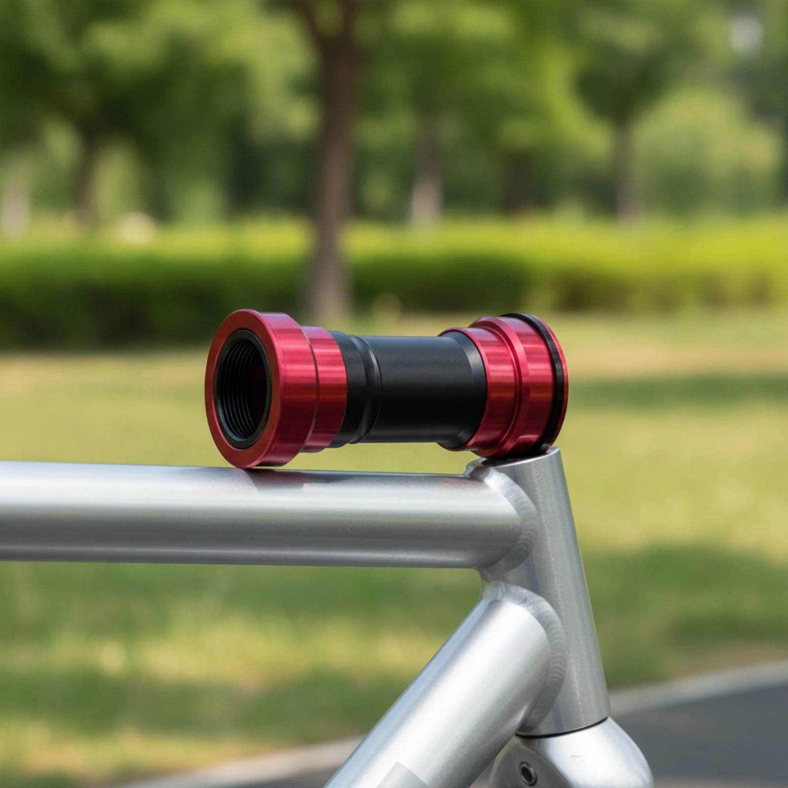 Press-in Bottom Bracket Long-Lasting BB92 Bottom Bracket Precision-Machined Heat-Treated for Cyclists, Mountain Bikes