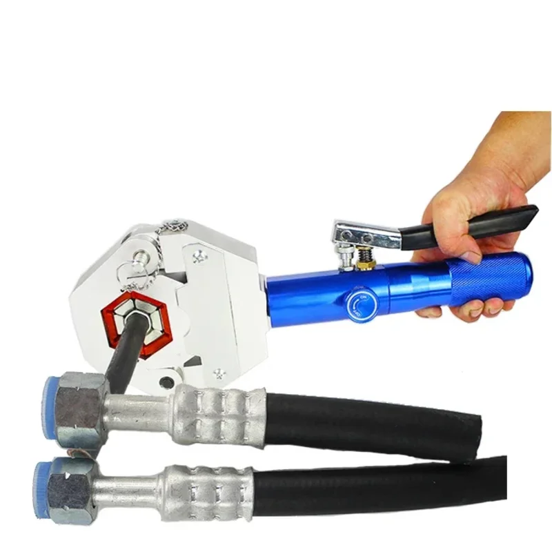 71500 manual hydraulic ac hose crimping tool kit car repair tools