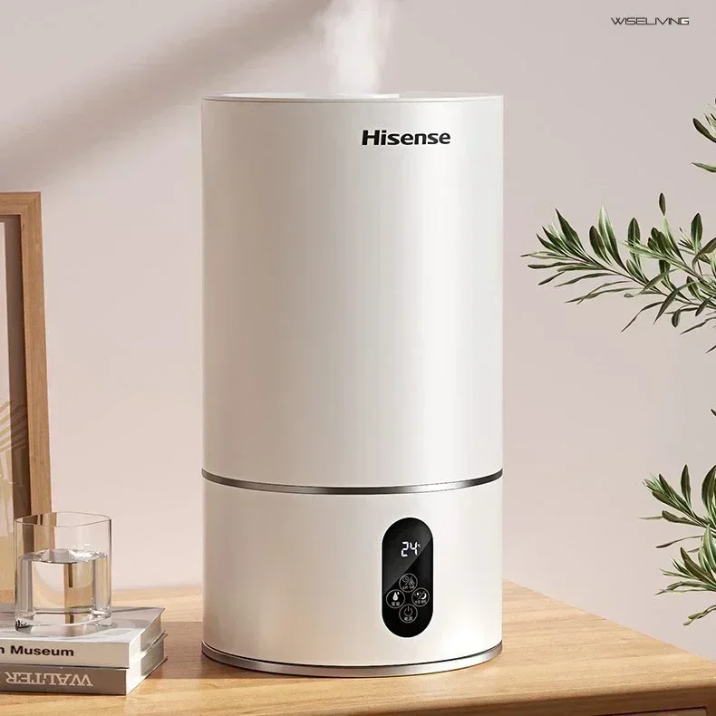 

Home bedroom humidifier. Large capacity, photoacoustic mist atomizer. Purifies air. Suitable for pregnant women.