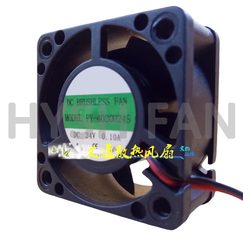 Ventilador 12B 24B 4020H24S do PY-4020H12S 12V 0.16A0.10A