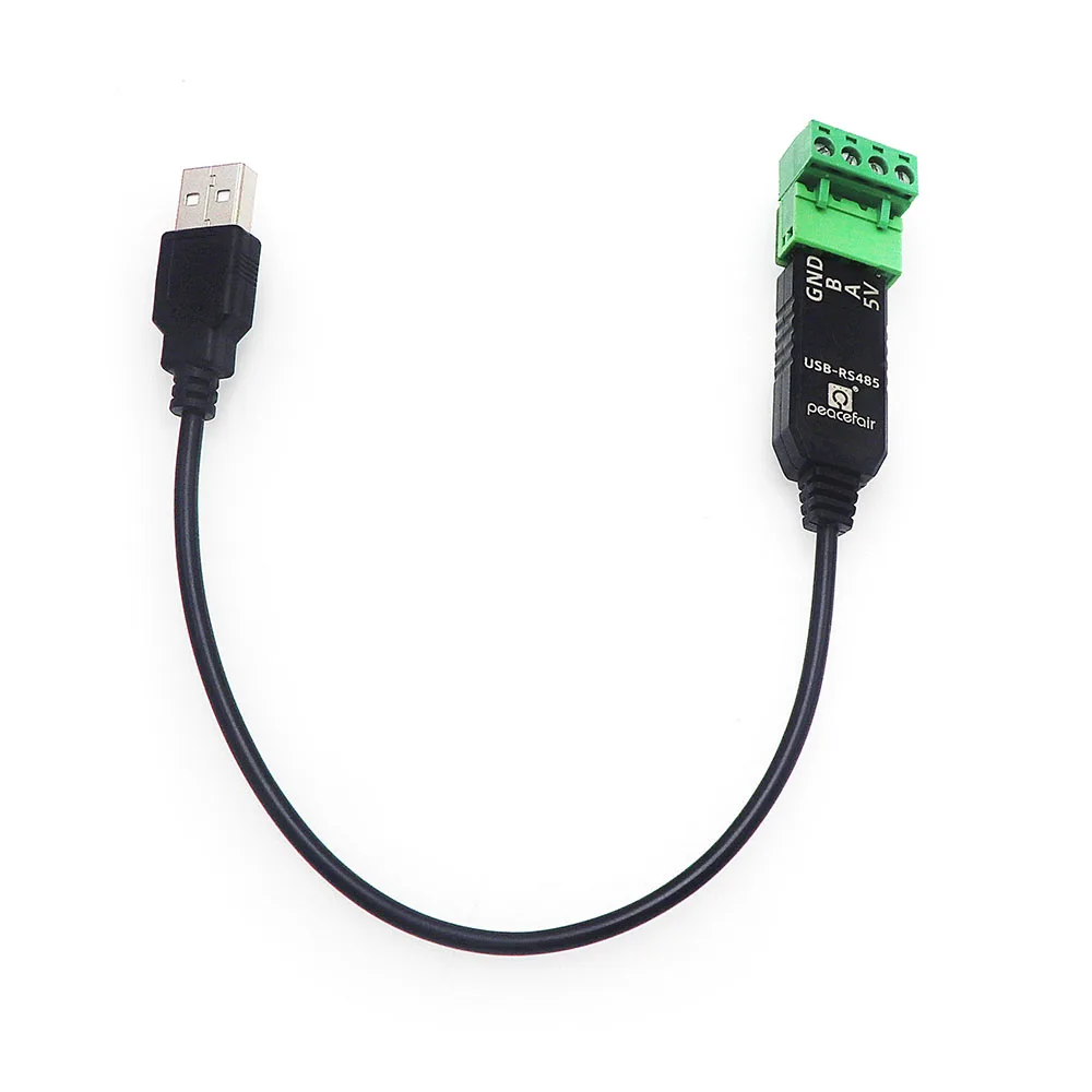 Convertidor Industrial USB a RS485, protección mejorada, compatibilidad del convertidor RS232, módulo de placa conector de RS-485 A estándar V2.0