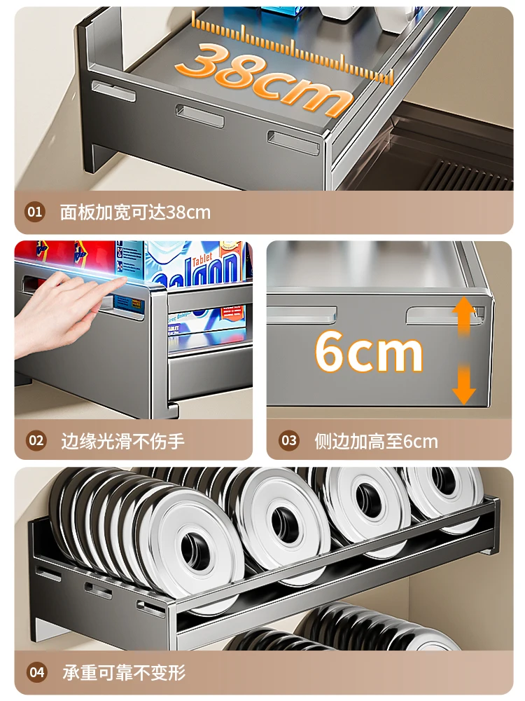 Balcony, shelf above washing machine, toilet shelf, bathroom laundry detergent, no punching, wall hanging storage rack
