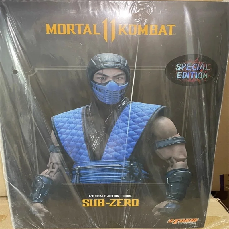 New Storm Toys 1/6 Mortal Kombat Sub-Zero Deluxe Edition Soldier Model Full Set 12'' Action Figure Toy In Stock