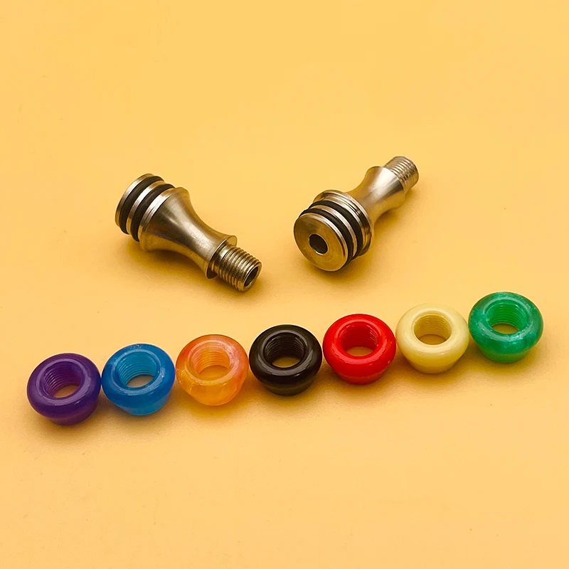 DSX из нержавеющей стали, смола MTL 510, капельный наконечник, термостойкий узкий мундштук для RDA RTA RDTA, бак-распылитель, аксессуар для вейпа