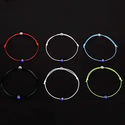 Black Red Color Rope Lucky goods Thread Bracelets Blue Evil Eye Gift For Women Men Amulet Braided String Rope Bangles Jewelry