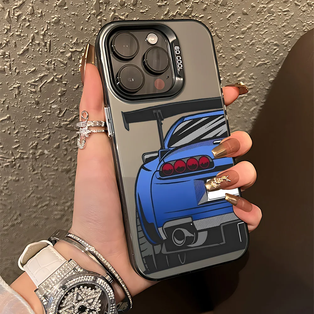 Крутой чехол для телефона JDM Sports Car для Samsung Galaxy A17 A07 A16 A06 A35 A55 A25 A05S A15 A56 A54 A36 A34 A24 A26 4G 5G Matte Cover