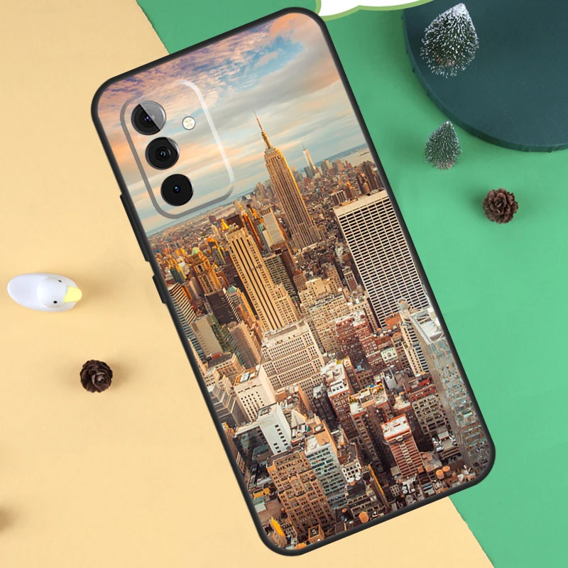 New York City Funda per Samsung Galaxy A35 A55 A15 A25 A53 A33 A13 A52 A32 A12 A51 A71 A14 A34 A54 Case