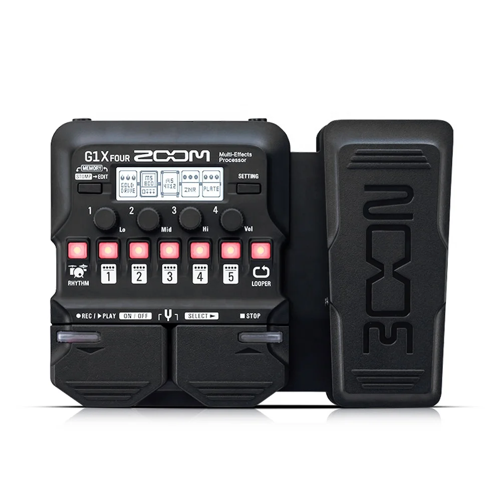 Four Electric Guitar Multi Effect Processors Guitar Effectors Home Audio Musical Instruments Accessory