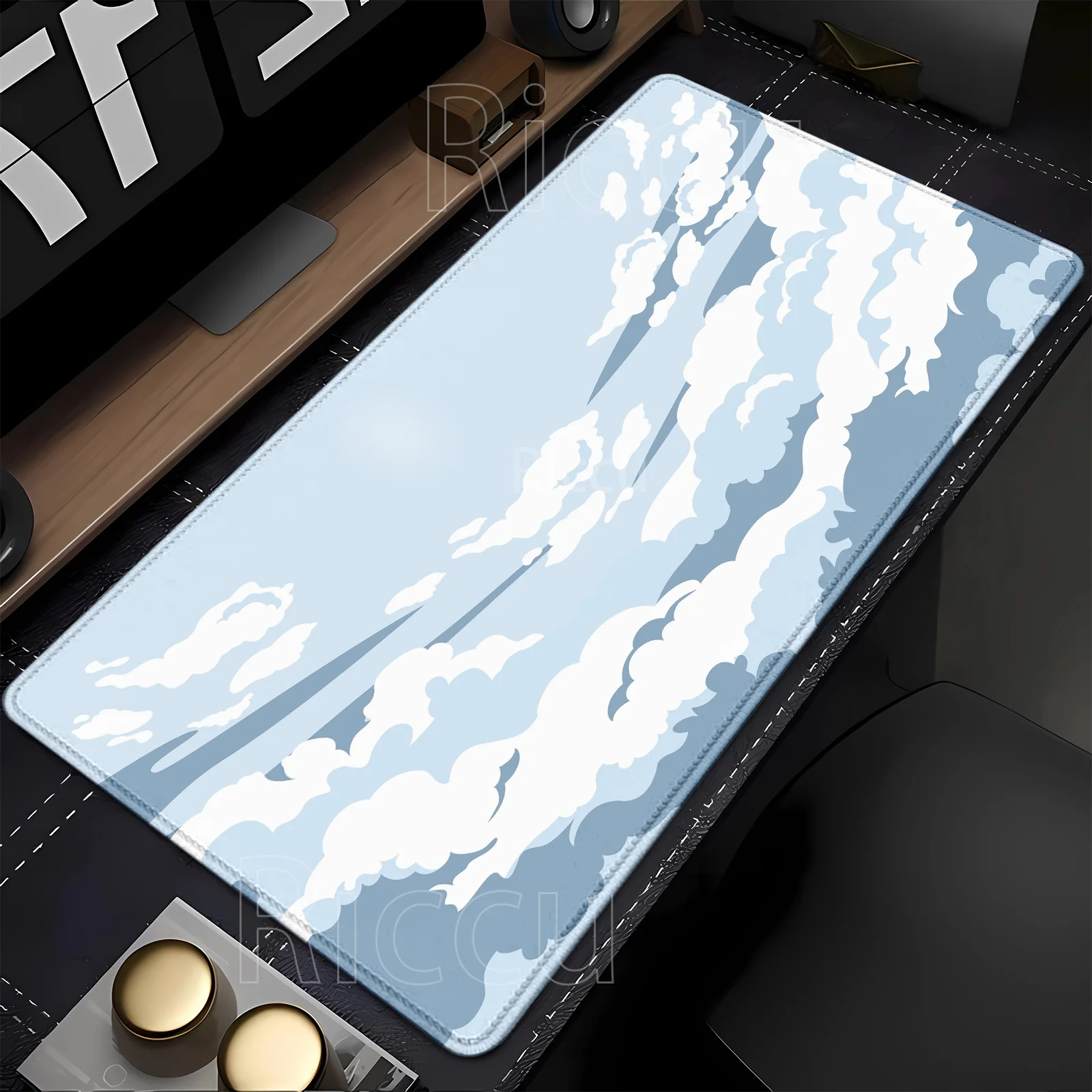 

Большой коврик для мыши Cloud Gamer Клавиатура Коврик Пейзаж ПК HD Печать Коврик для мыши Натуральный каучук 400x900 мм Офисные аксессуары Настольный коврик