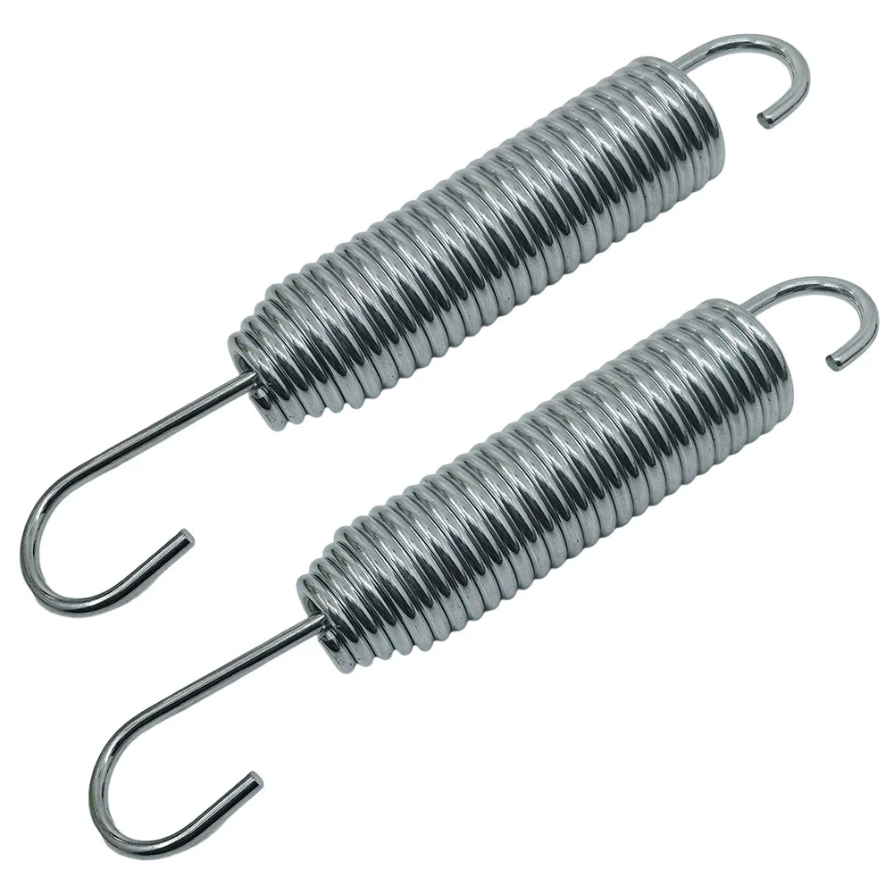 Lawn Mower Replacement Part Sliver Lawn Mower Spring Exact Replacement Metal Material Optimal Performance Easy Installation