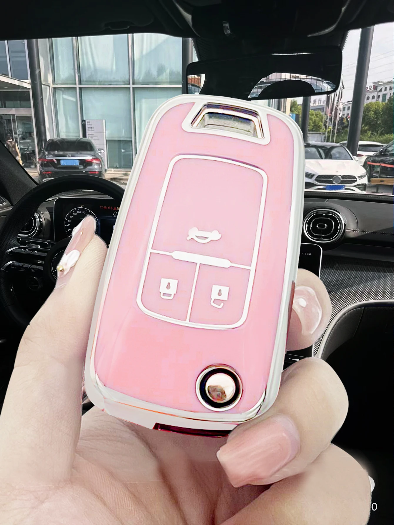 Car key case for buick encore lacrosse skylark rendezvous for cruze chevrolet sonic trax cruze accessori onix tahoe cruze 2011