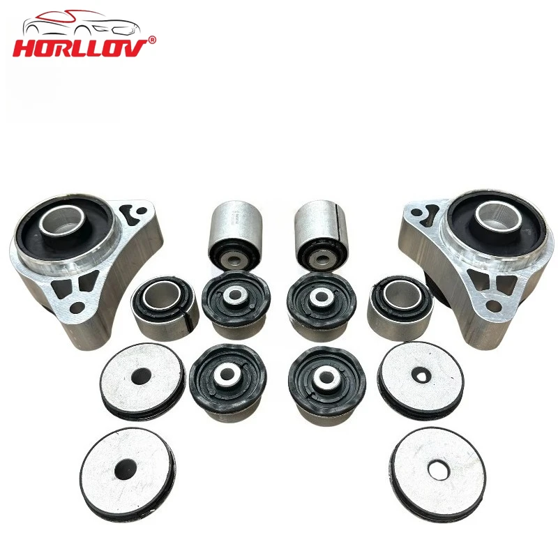 High Quality Control Arm Bushing Kit for Porsche Panamera 971 10 Piece Set 971407183D 971407182D 971407021E 971407516 971407393
