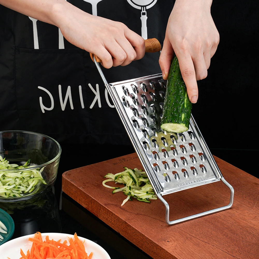 Vegetable Slicer Cheese Grater Handheld Stainless Steel Garlic Lemon Grater Fruit Potato Carrot Chopper Kitchen Gadget