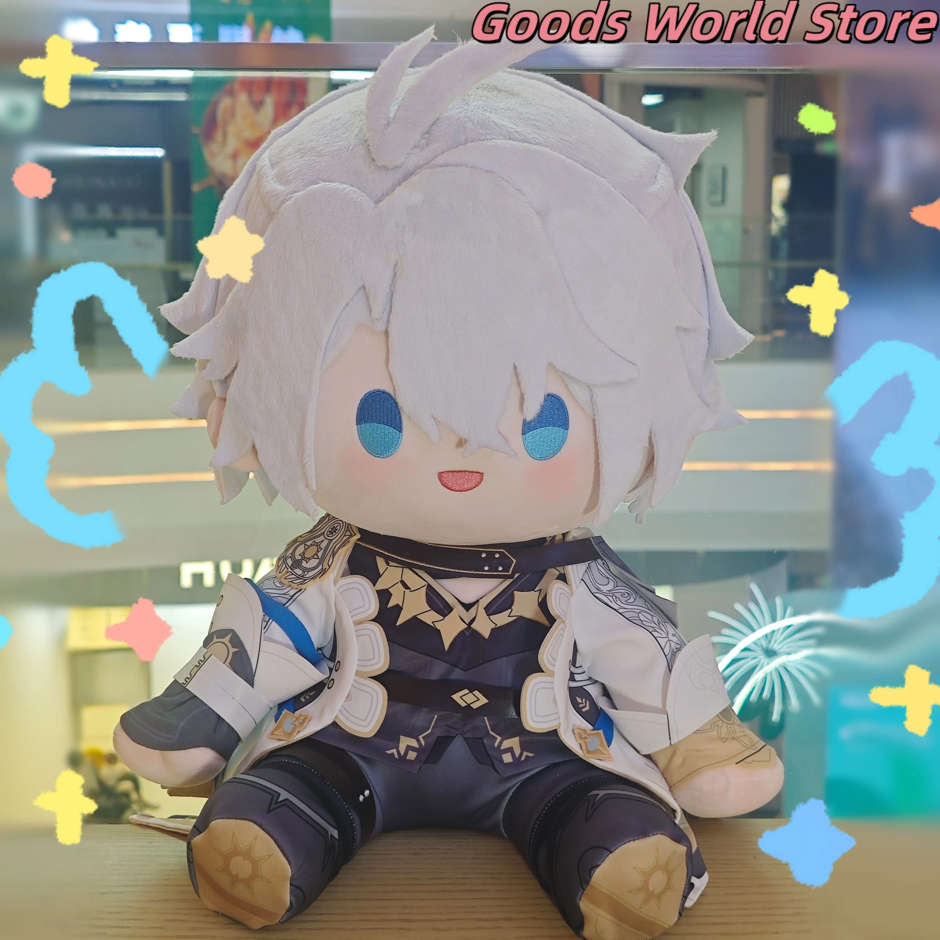 Oreiller Phainon 40cm, modèle de posture assise, ornement Honkai Star Rail Phainon, Costume de Cosplay, jeu animé, cadeau d'halloween, en stock