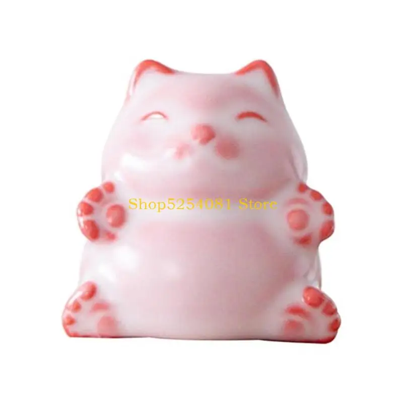 AXYC Spit Bubble Under Bottom Funny Teacups Cartoon Ceramics Pippy Figurine Teacup Hiddens Animal Inside Cup Novelty Teacup