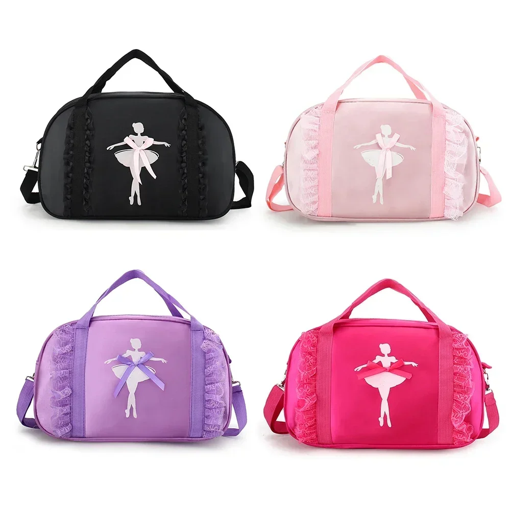 Ballet Dance Bags Fashion Girls Sports Dance Kids Kawaii Backpack Baby Barrels Package Bag Costume Clothes Shoes Dress Handbags
